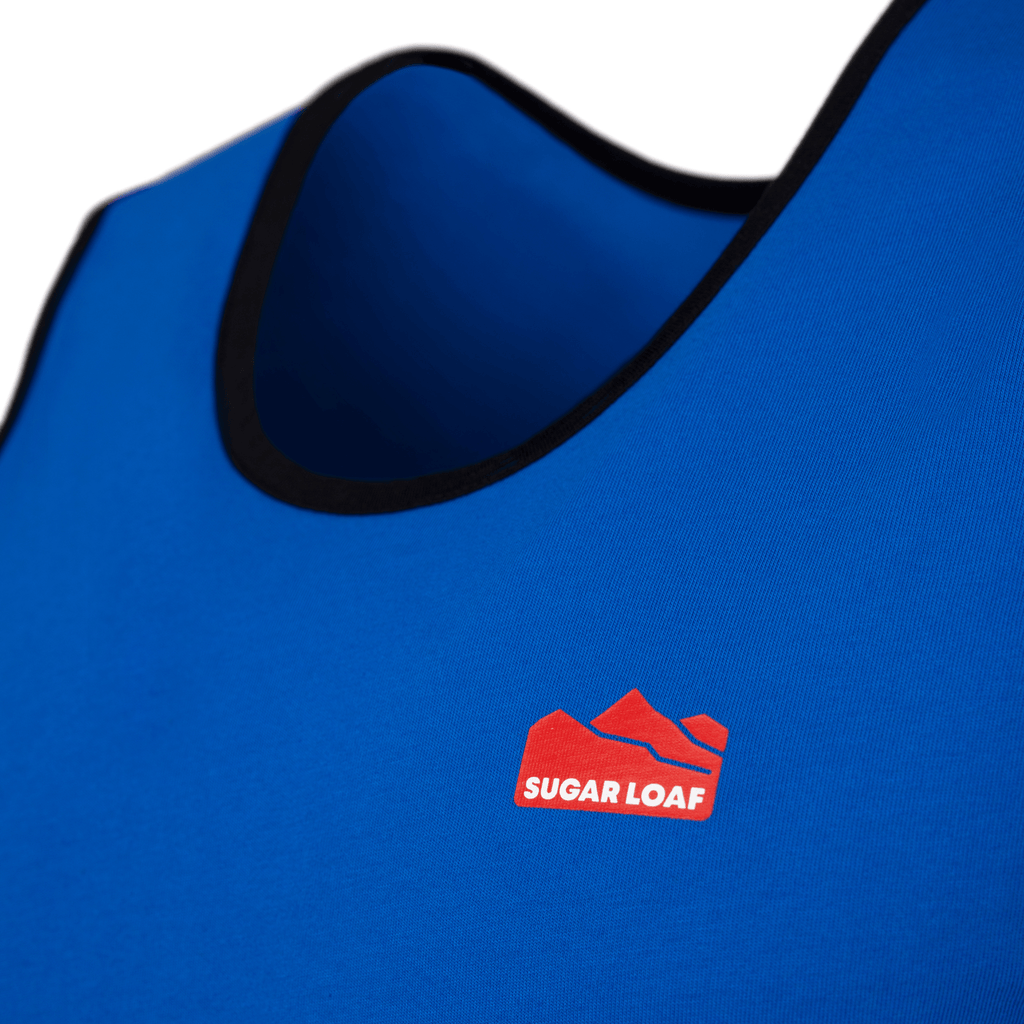 Sugar Loaf Shearing Singlet - Blue/Black