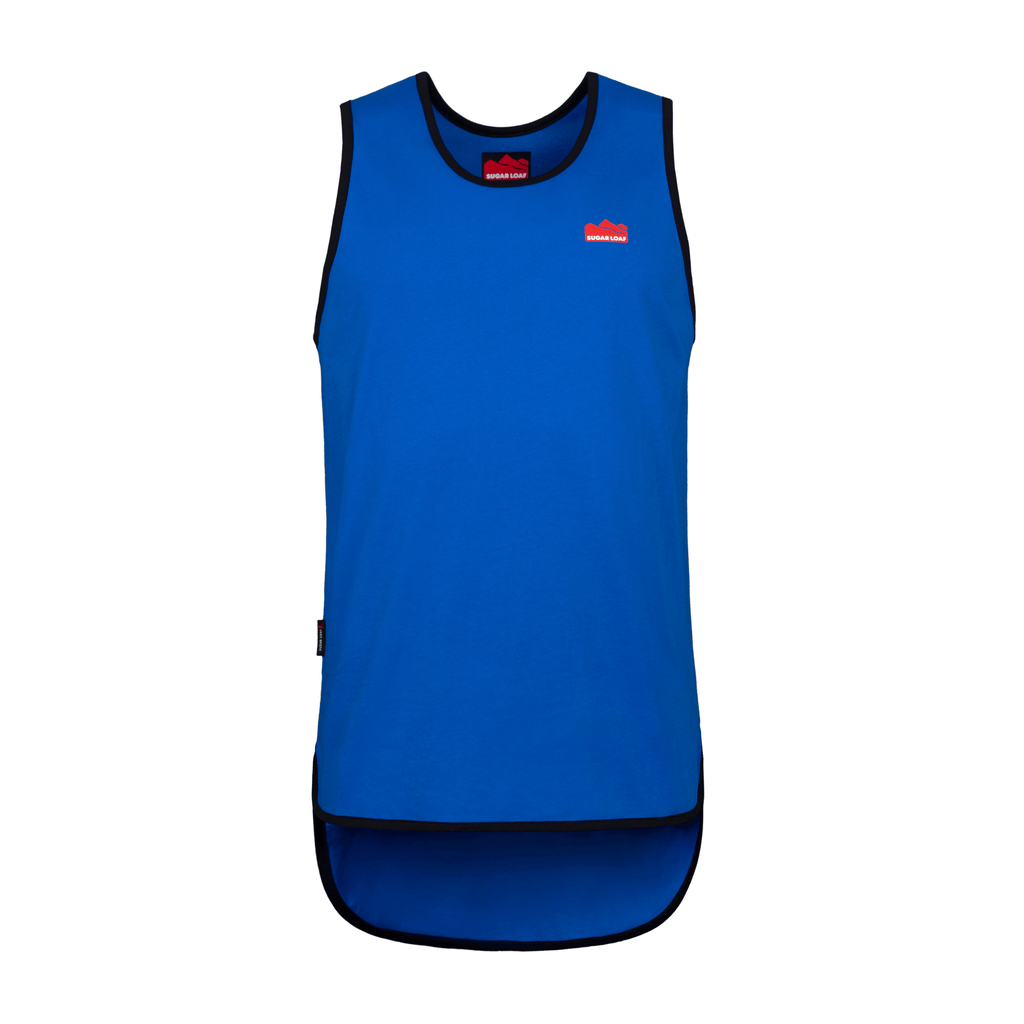 Sugar Loaf Shearing Singlet - Blue/Black