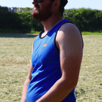 Sugar Loaf Shearing Singlet - Blue/Black