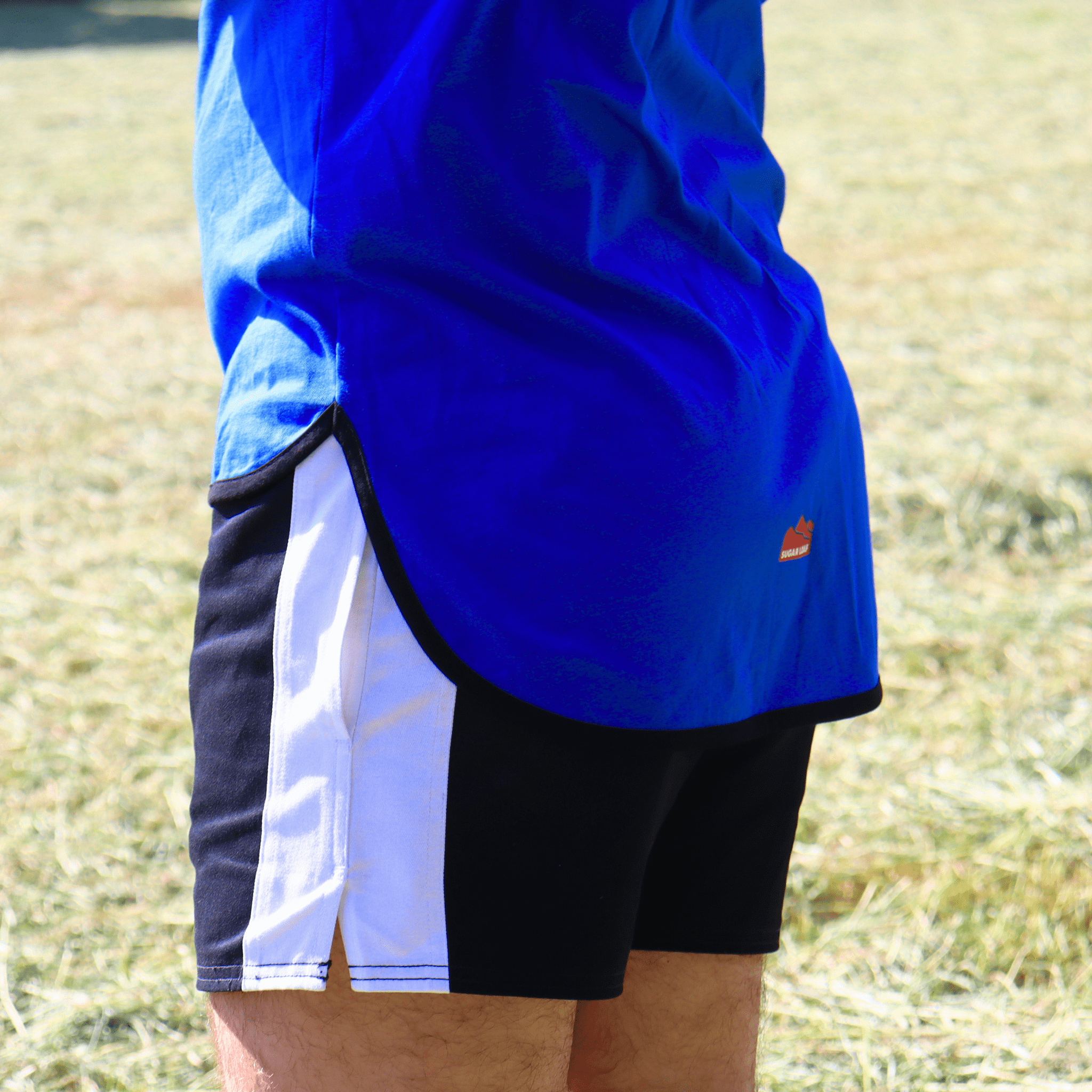 Sugar Loaf Shearing Singlet - Blue/Black