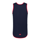 Sugar Loaf Shearing Singlet - Navy/Red