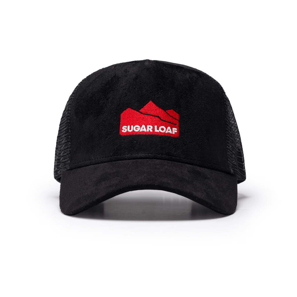 Sugar Loaf Suede Cap - Black