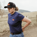 Sugar Loaf Territory T-Shirt - Indigo Blue