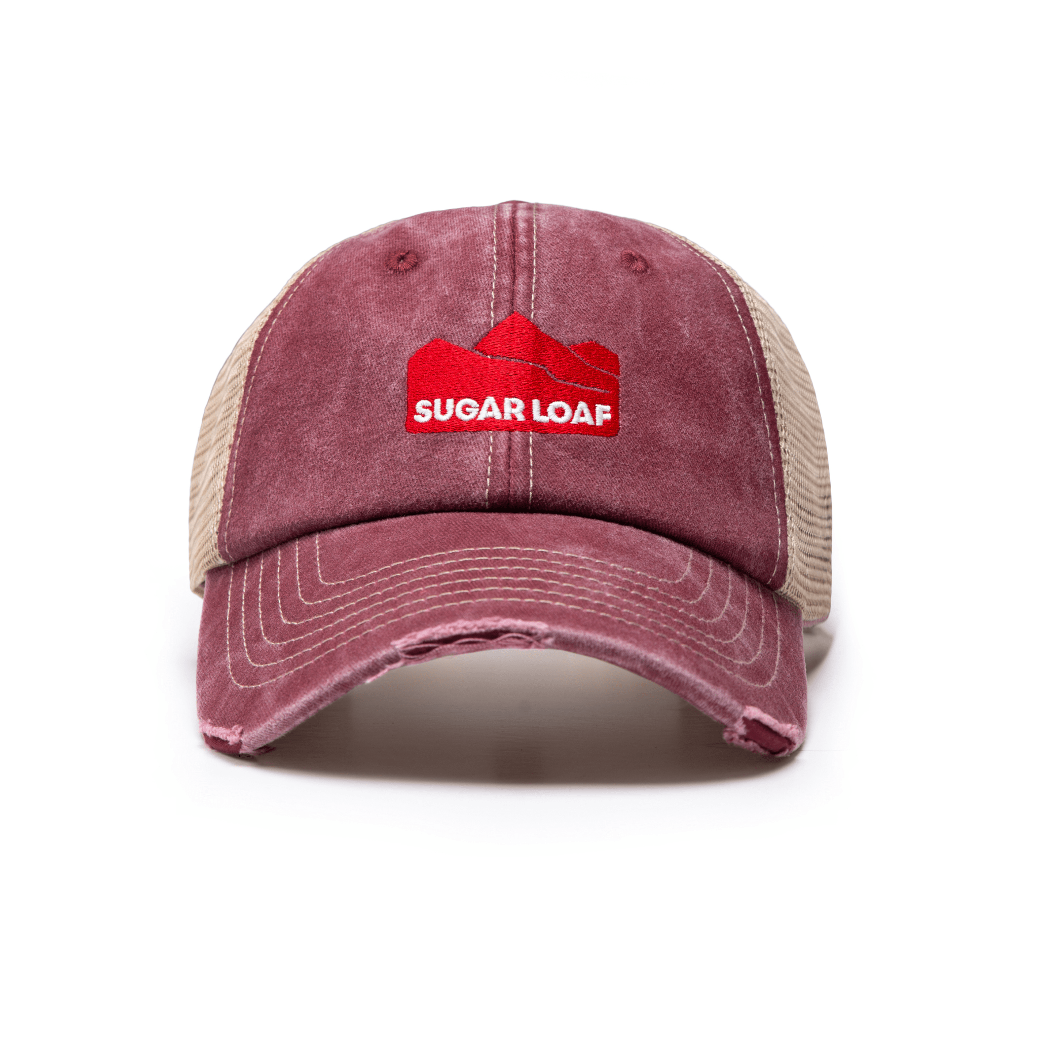 Sugar Loaf Station Cap - Washed Red