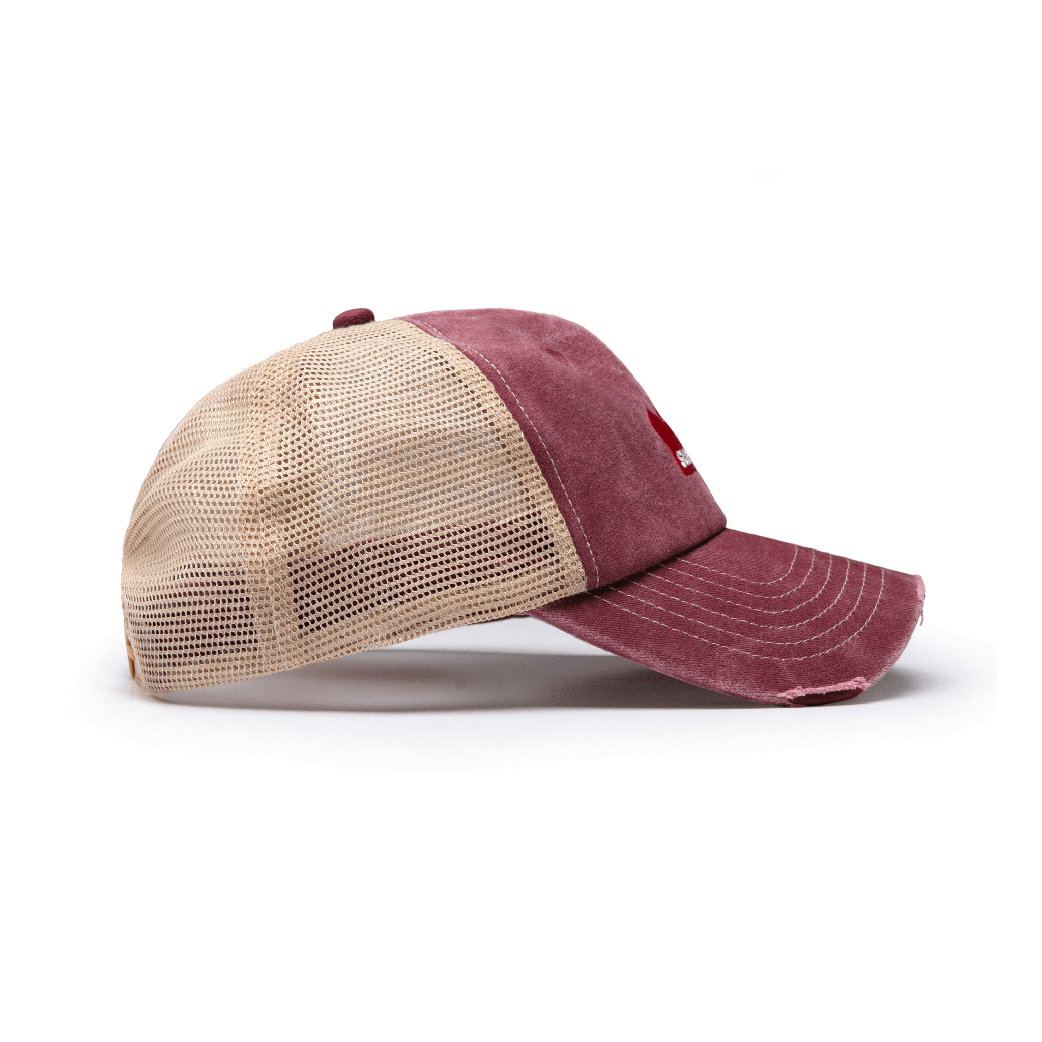 Sugar Loaf Station Cap - Washed Red