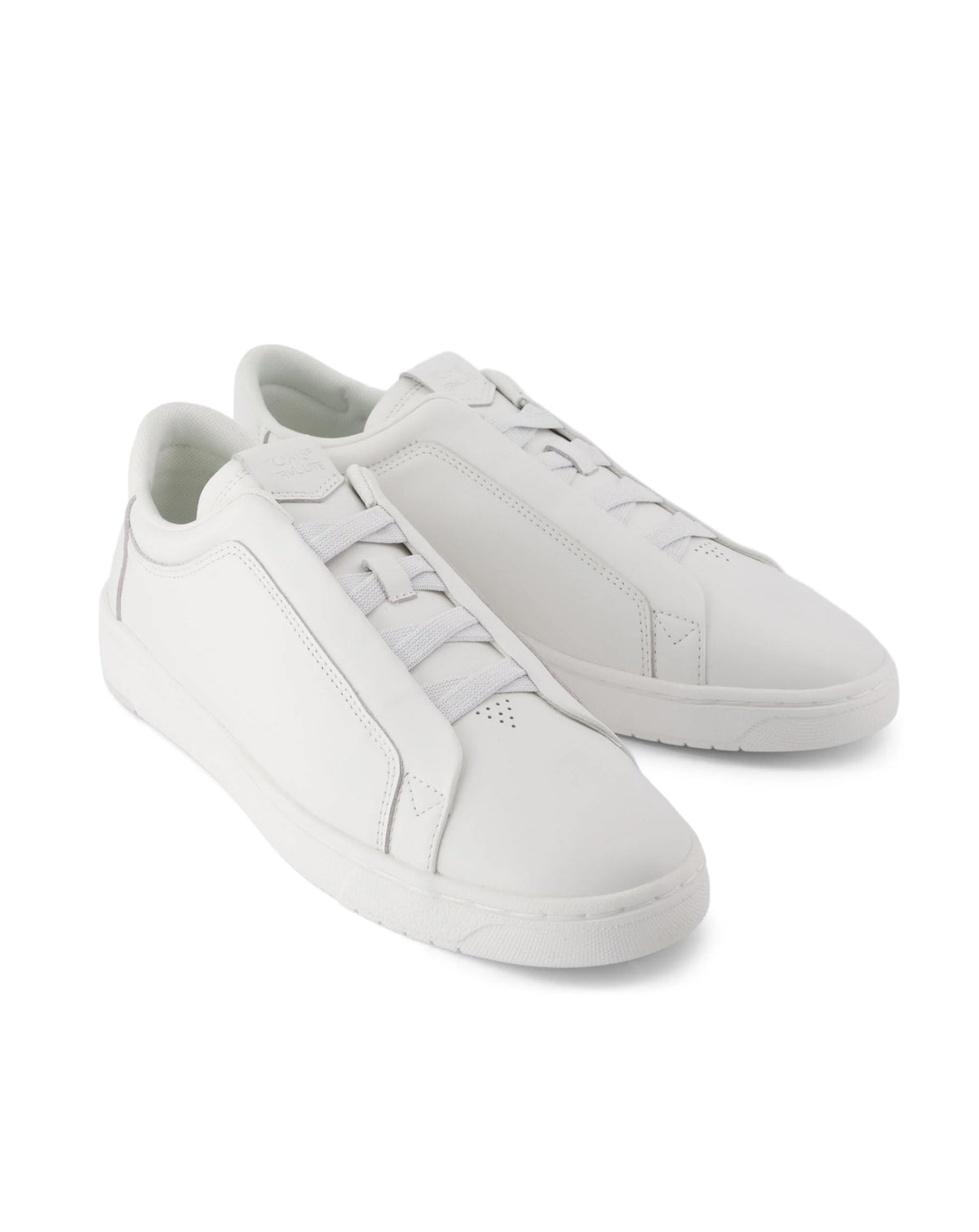 Toms TRVL Lite Miles Slip On Leather Sneaker WHITE