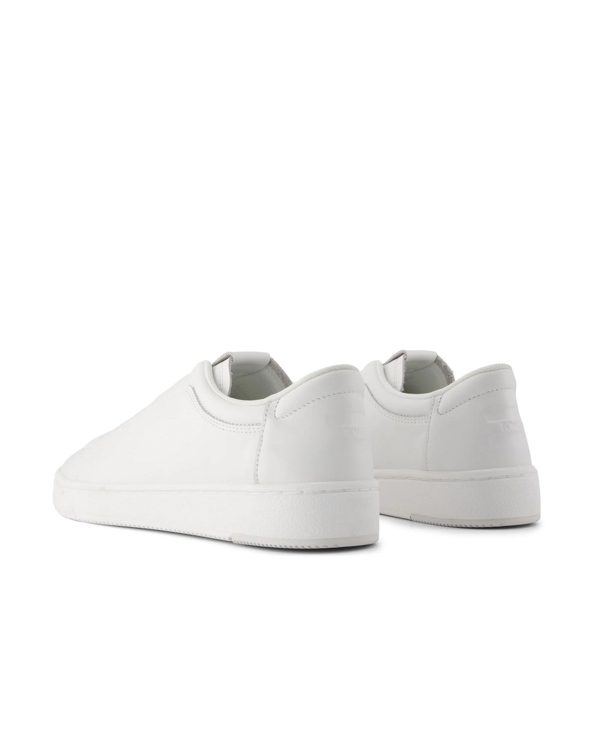 Toms TRVL Lite Miles Slip On Leather Sneaker WHITE