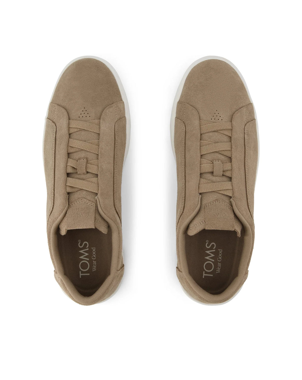 Toms TRVL lite Miles Water Resistant Suede Sneaker Dune