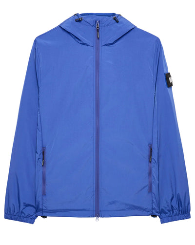 Weekend Offender Technician Windbreaker Mesh Lined Jacket Bluebell