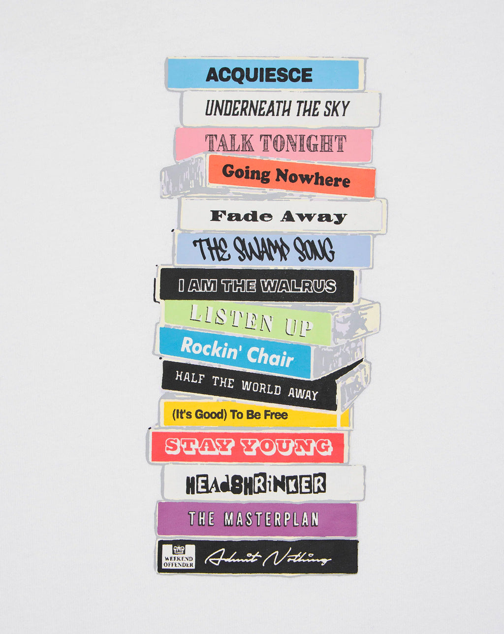 Weekend Offender 1995 T-shirt White