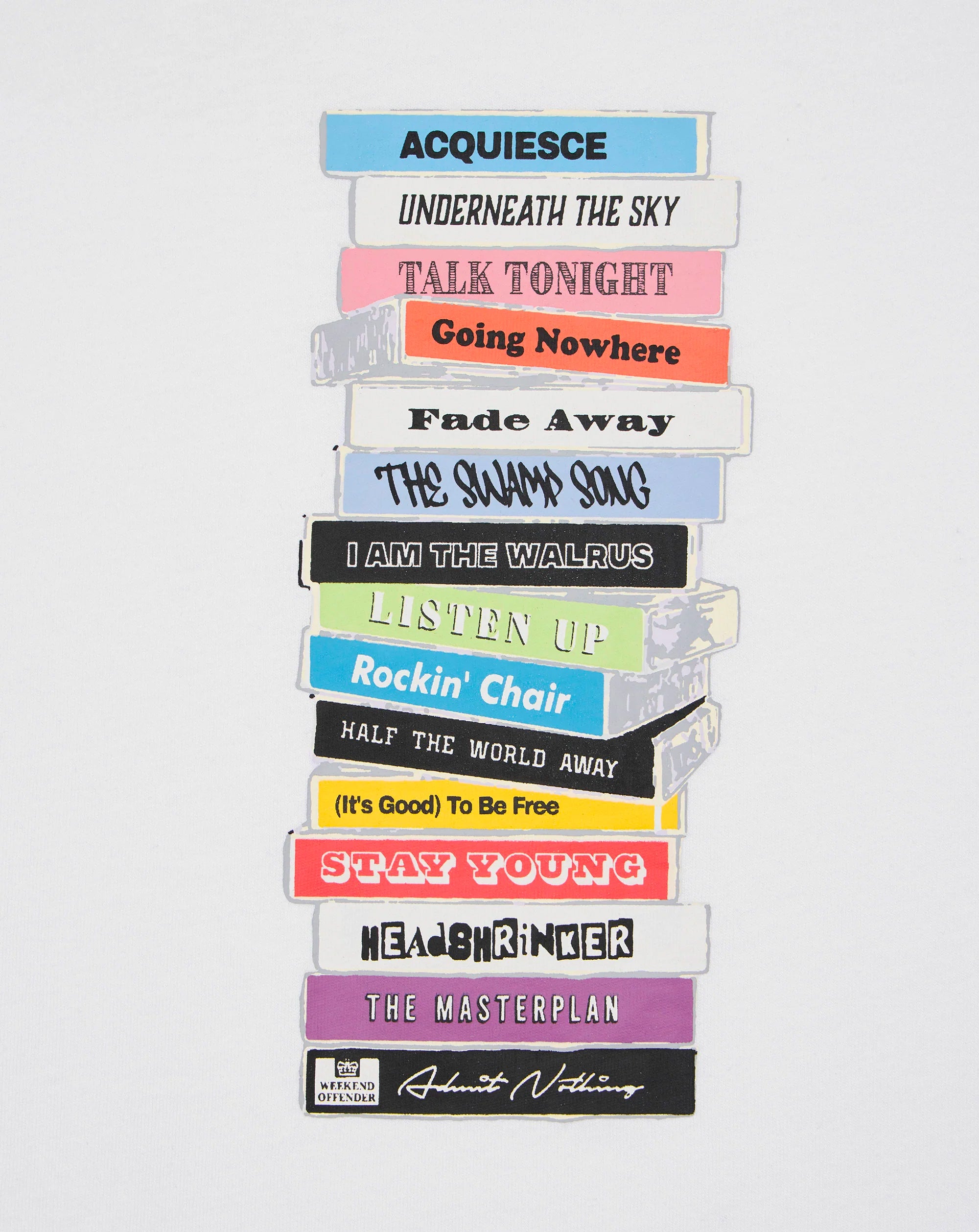 Weekend Offender 1995 T-shirt White