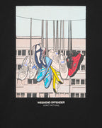 Weekend Offender Battle Lines T-Shirt Black