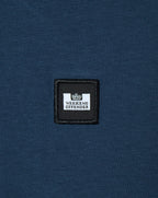 Weekend Offender Brooklands badge tee LAGOON BLUE