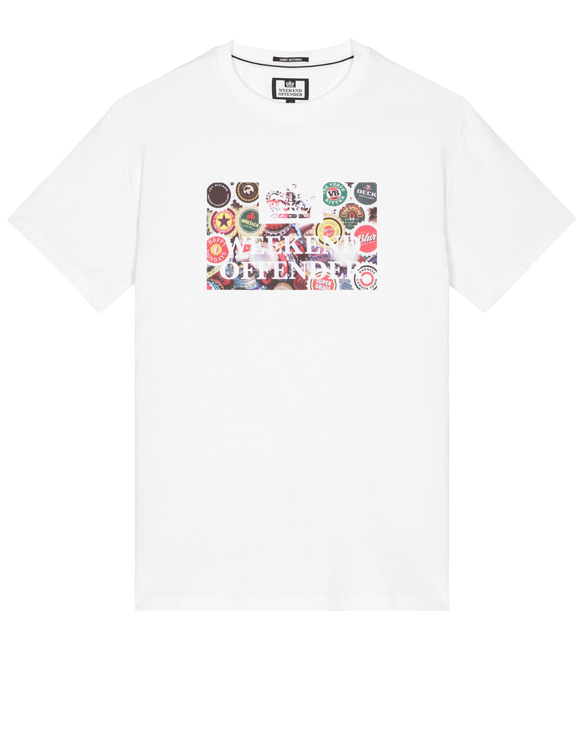Weekend Offender Caps T Shirt White