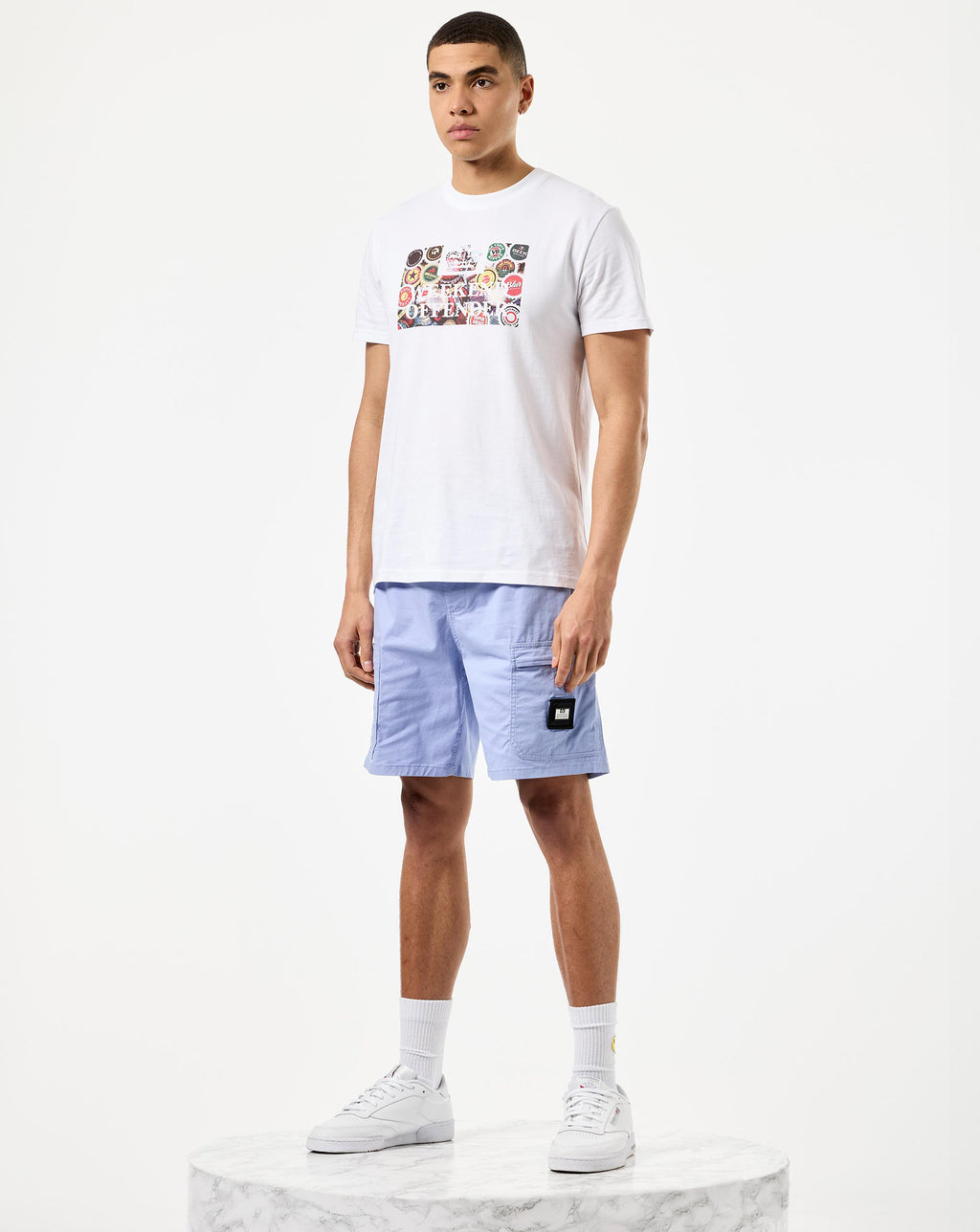 Weekend Offender Caps T Shirt White