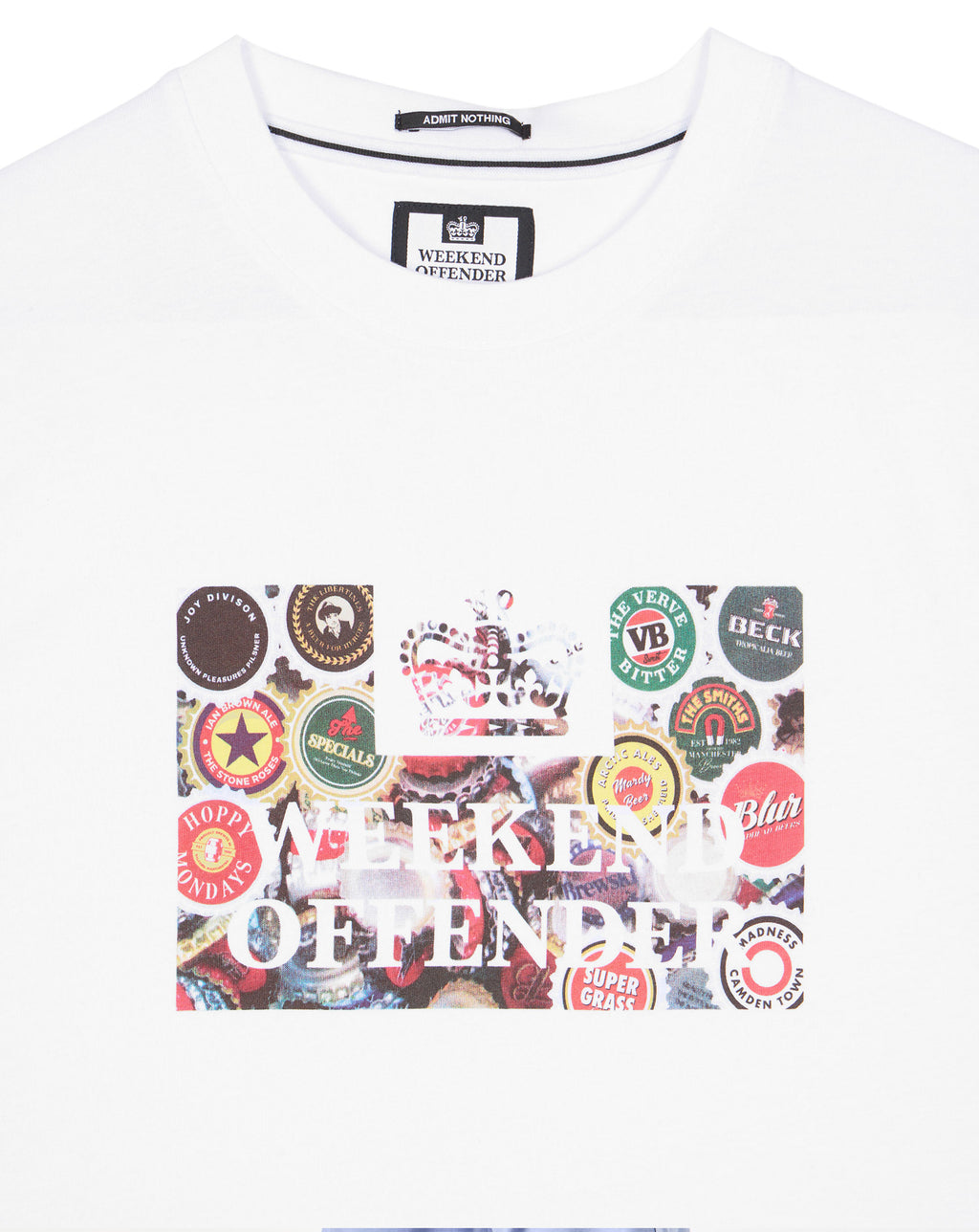 Weekend Offender Caps T Shirt White