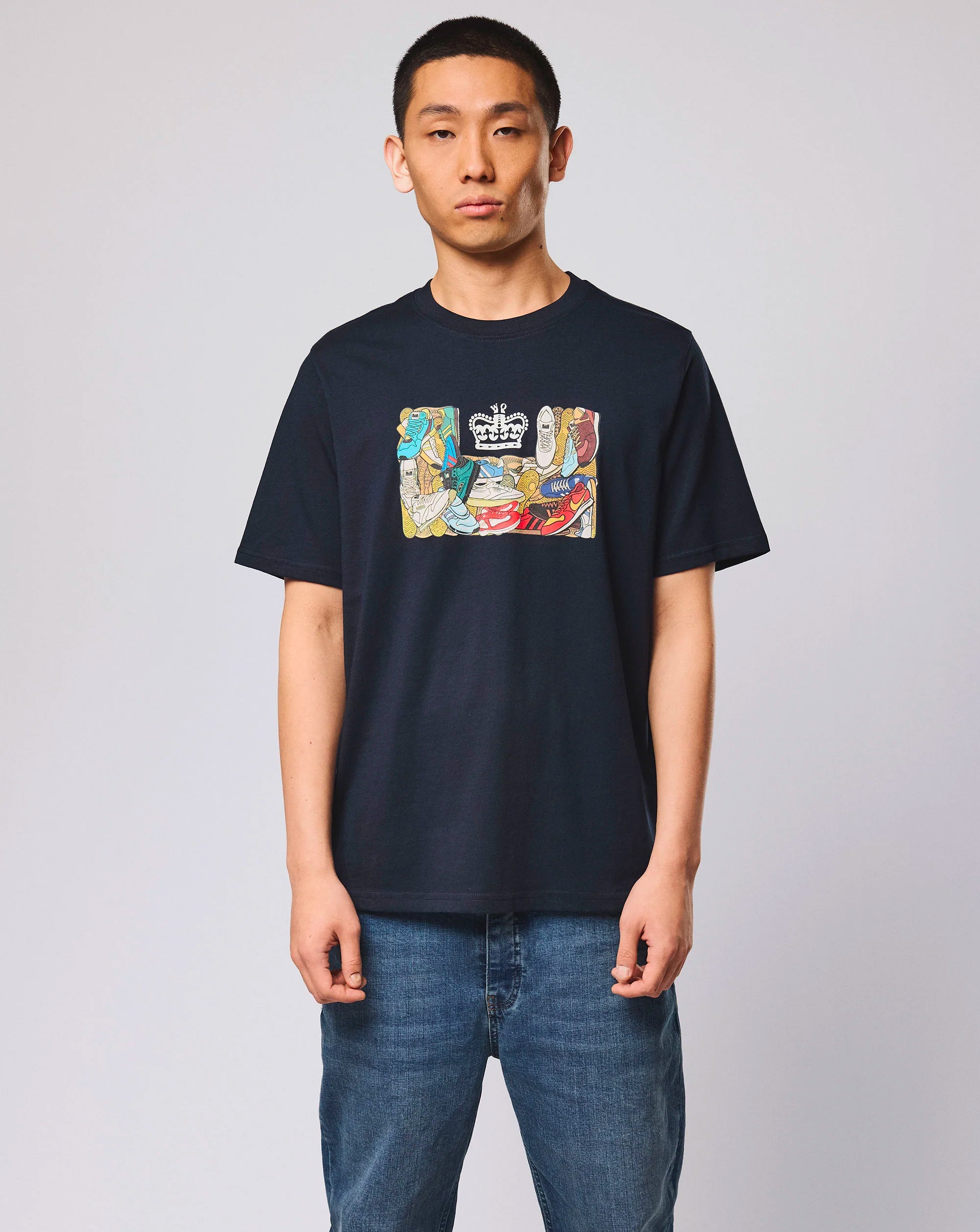Weekend Offender Darblay TShirt NAVY