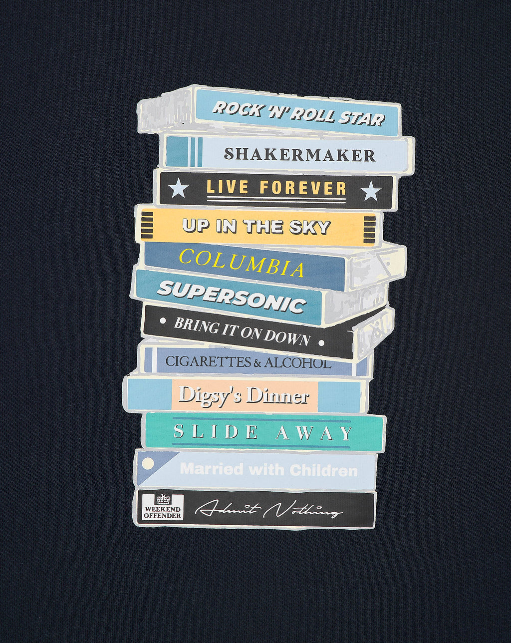 Weekend Offender Definitely Maybe Cassettes Navy