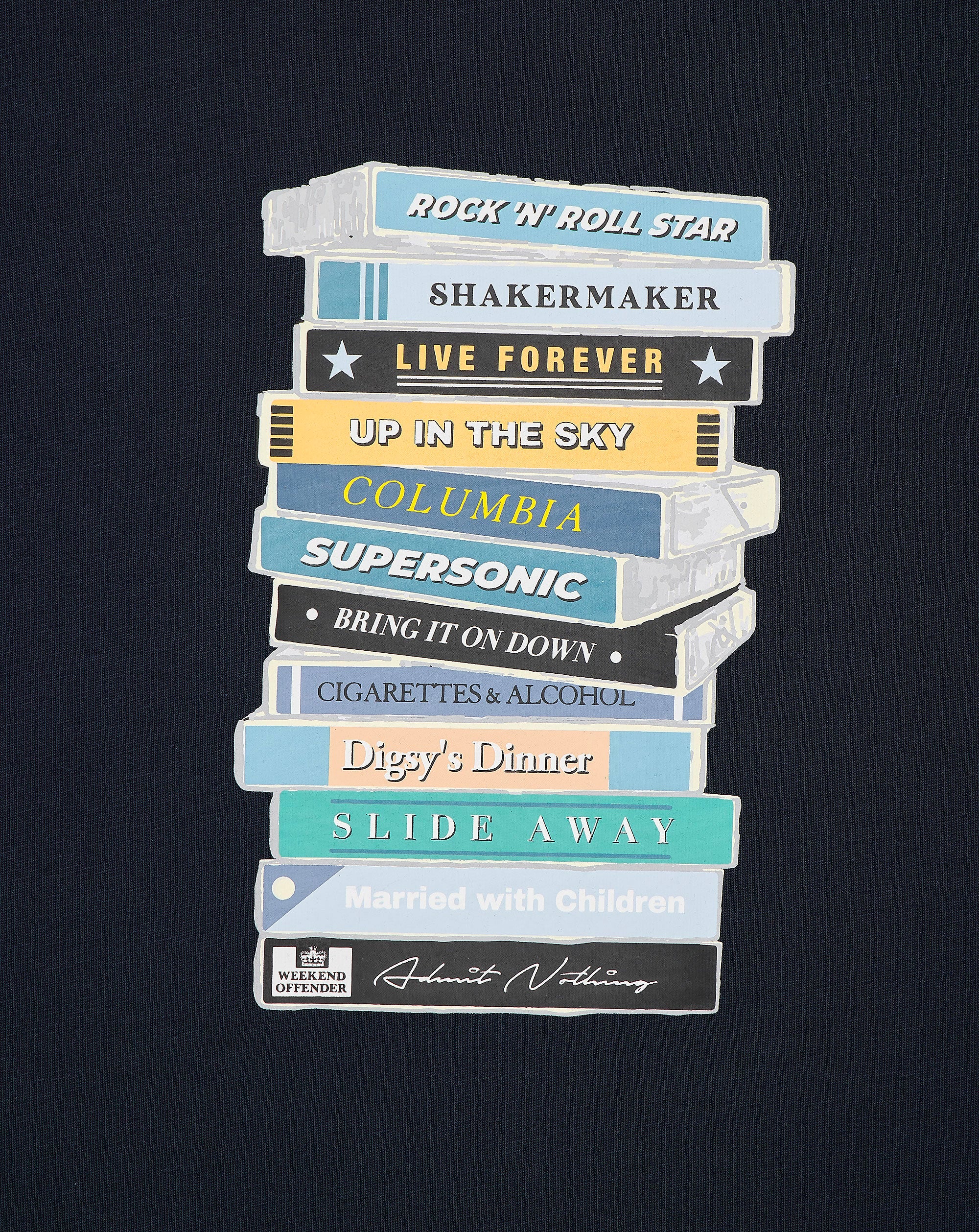 Weekend Offender Definitely Maybe Cassettes Navy