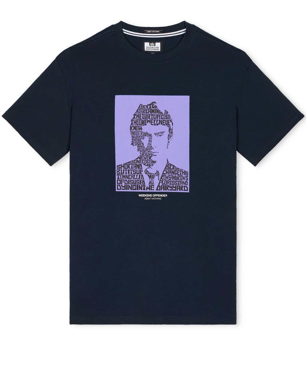 Weekend Offender Dreamin Graphic T-Shirt Navy