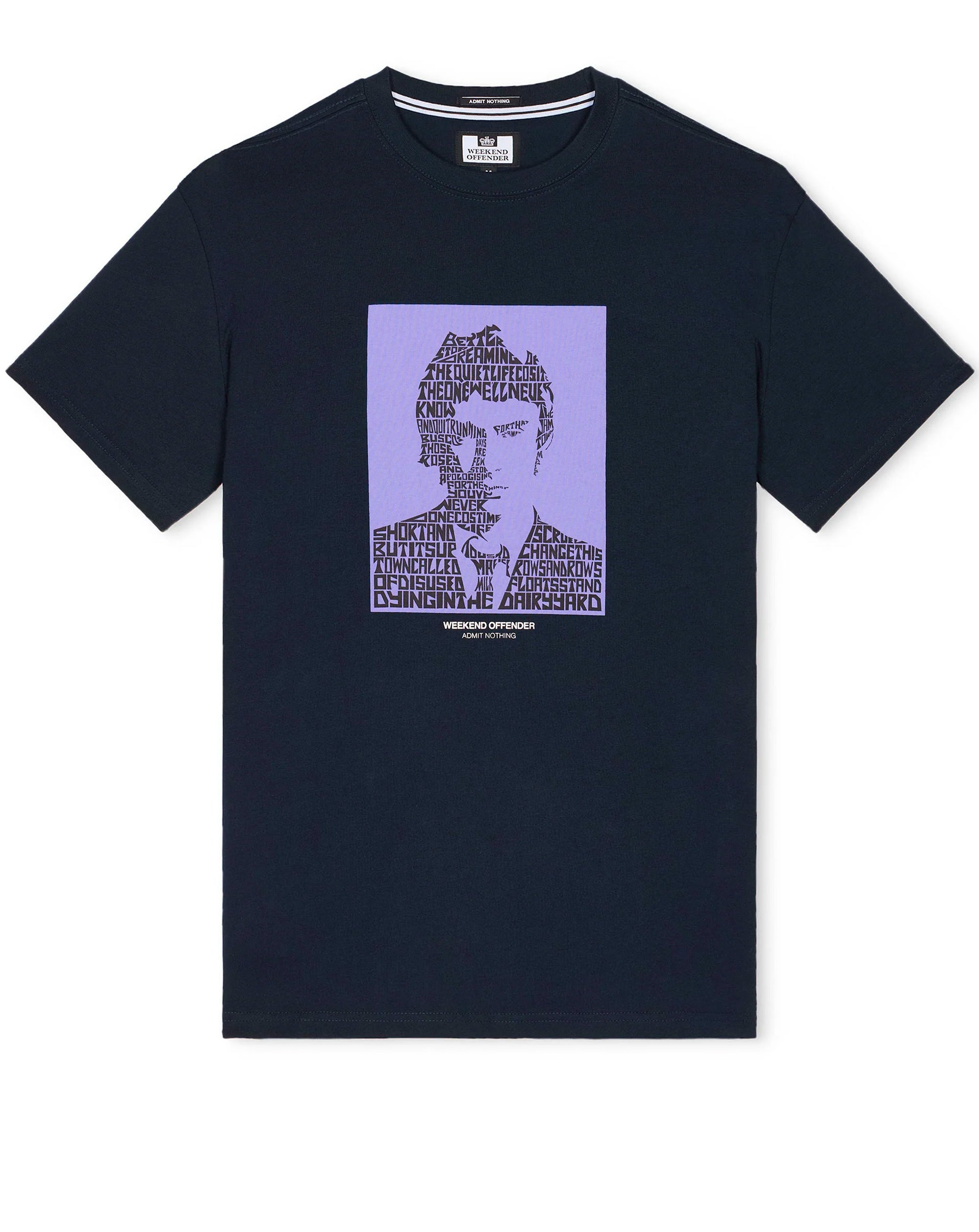 Weekend Offender Dreamin Graphic T-Shirt Navy