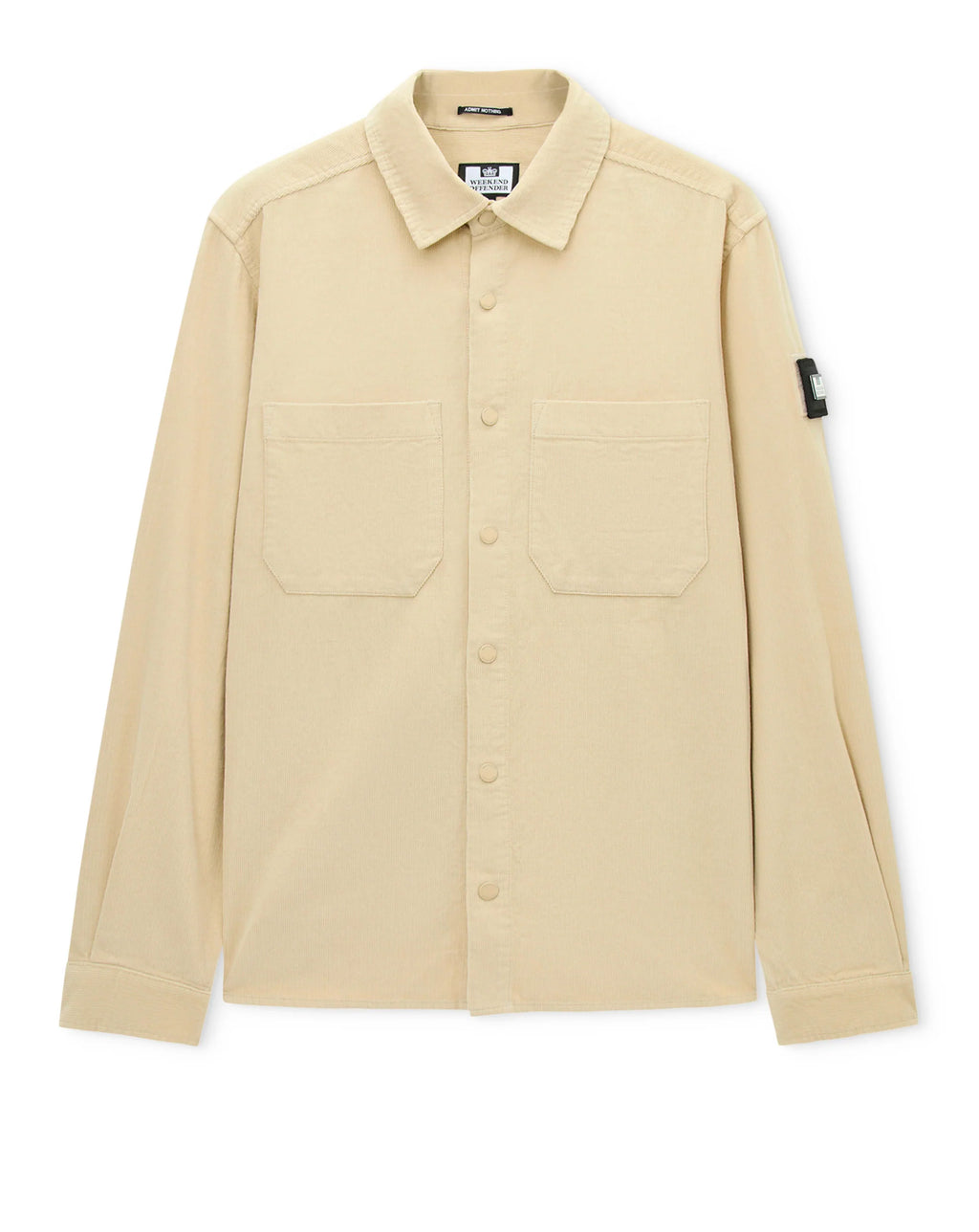 Weekend Offender Erding Cord shirt CALCIUM