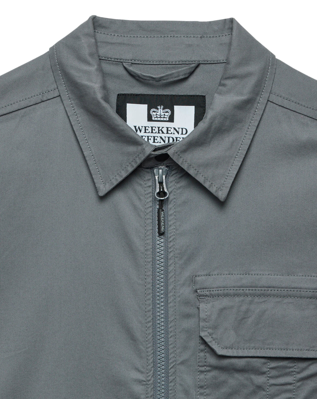 Weekend Offender Graniteville Over Shirt Zinc