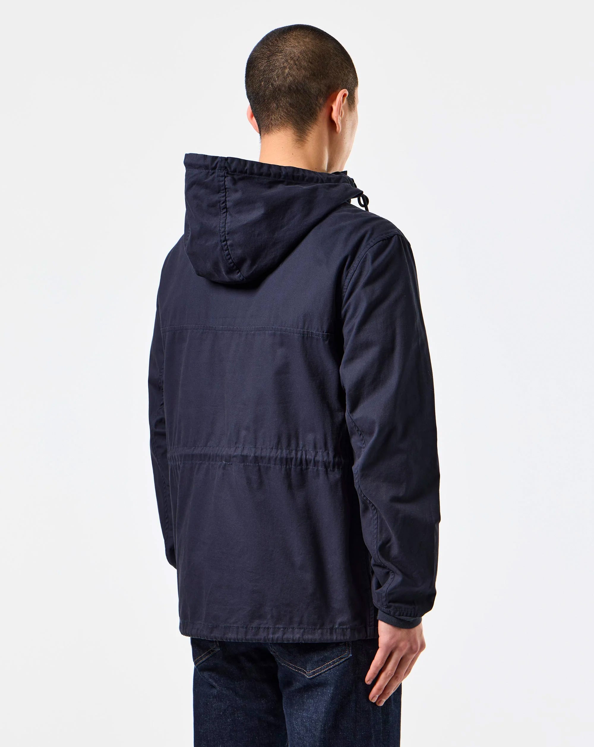 Weekend Offender Kovags cotton overtop Jacket Navy