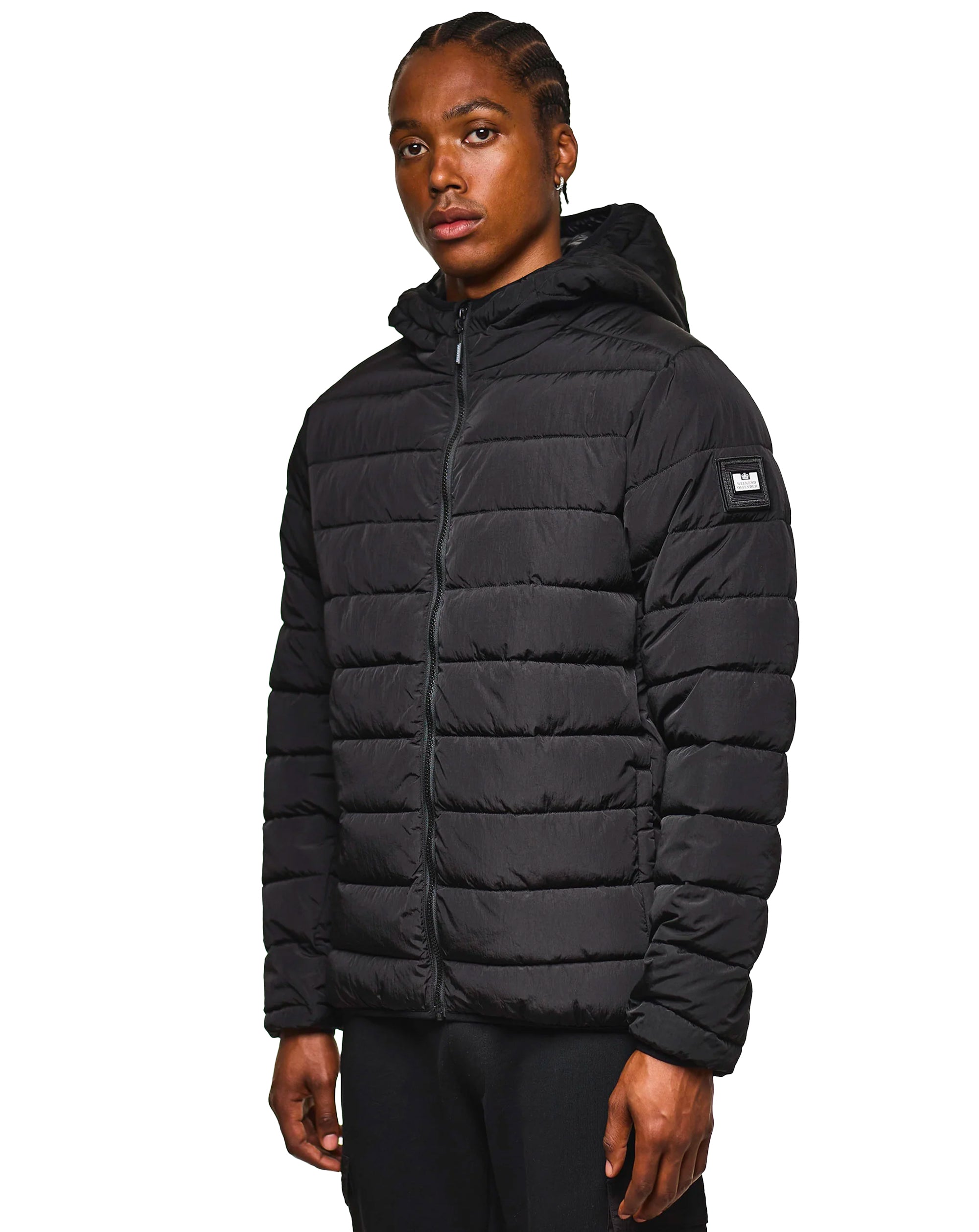 Weekend Offender La Guardia Puffer Jacket BLACK