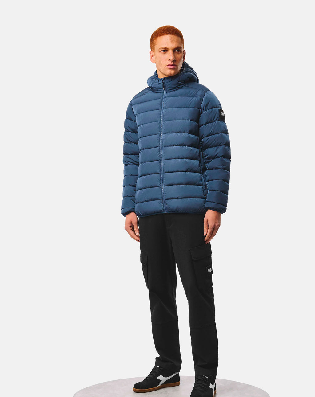 Weekend Offender La Guardia Padded Jacket LAGOON BLUE