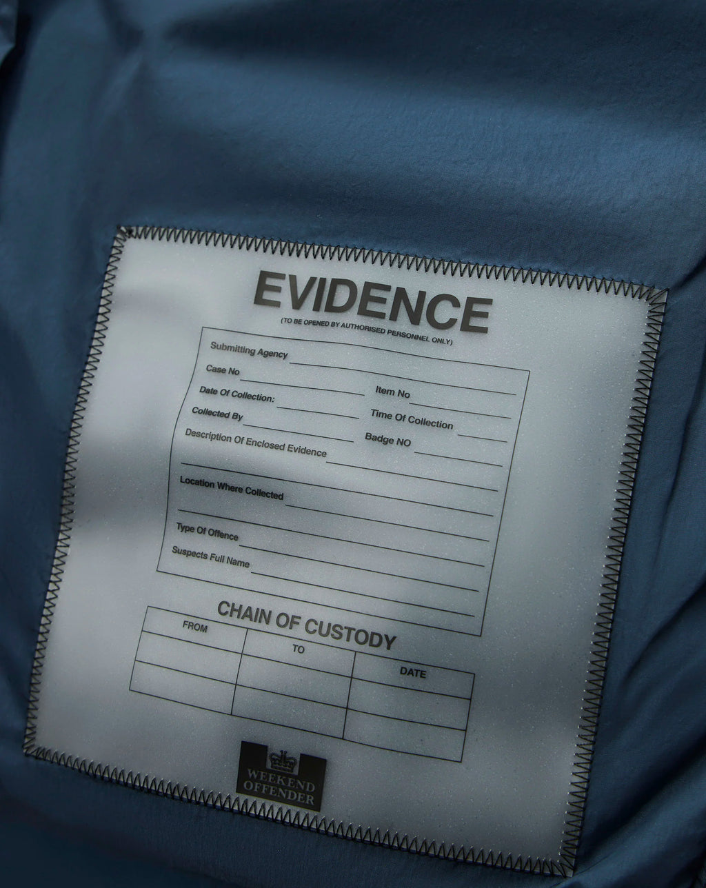 Weekend Offender La Guardia Padded Jacket LAGOON BLUE