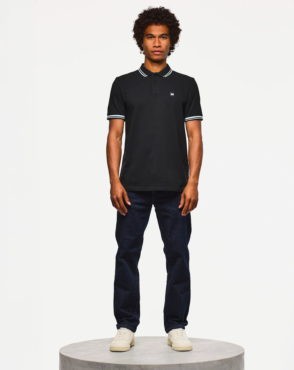 Weekend Offender  Levanto Polo Black/Sea Spray