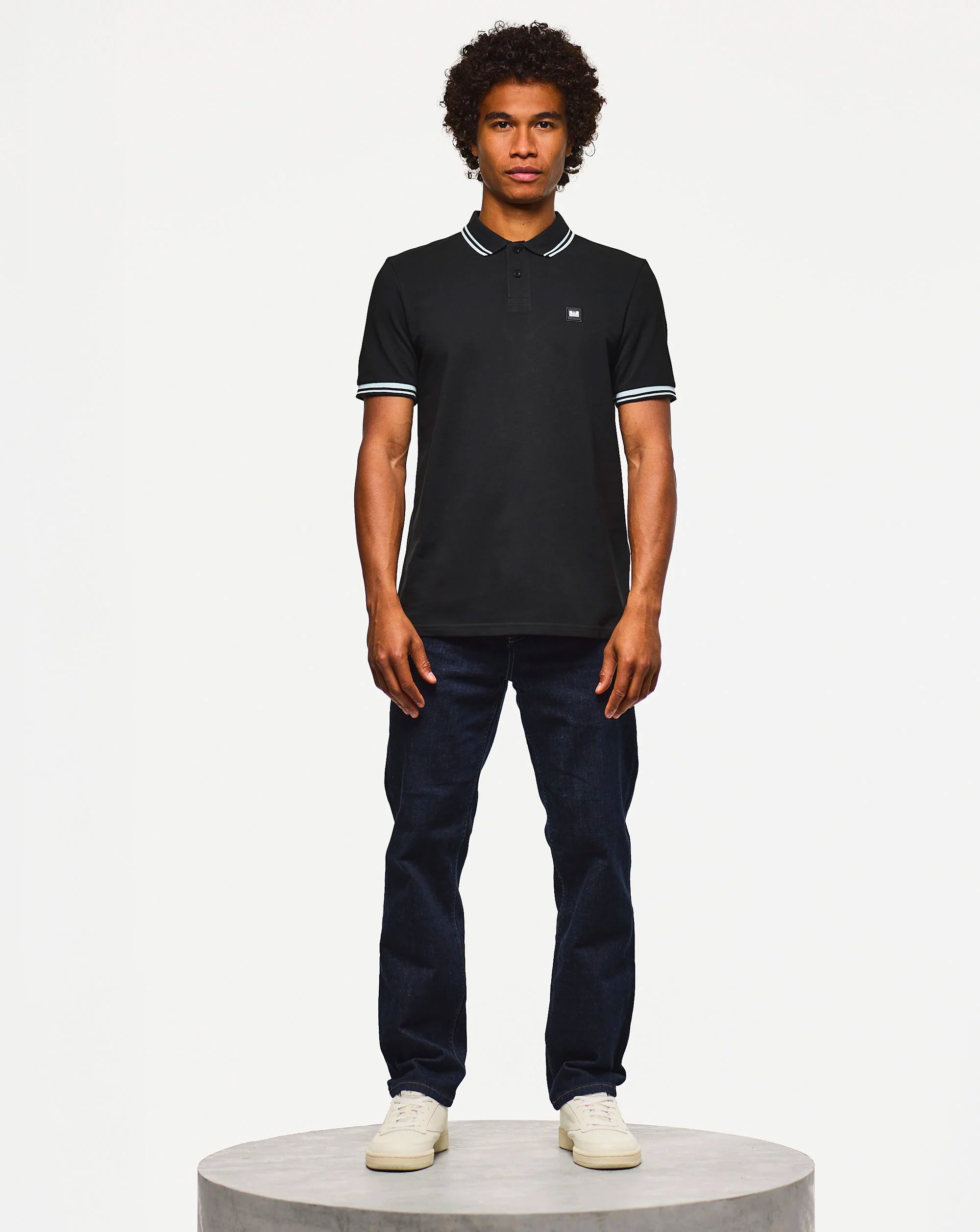 Weekend Offender  Levanto Polo Black/Sea Spray