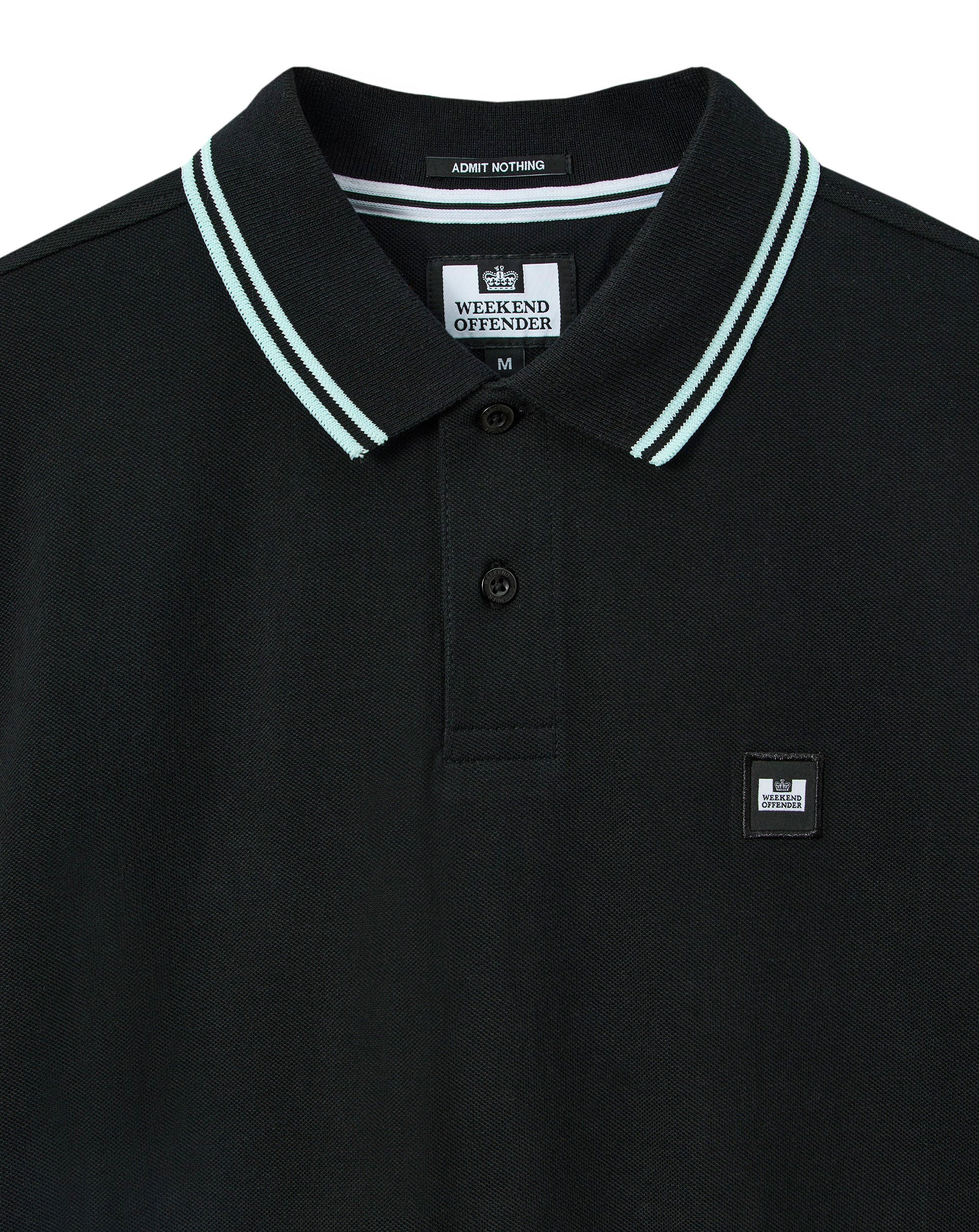 Weekend Offender  Levanto Polo Black/Sea Spray