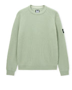 Weekend Offender Morello Rib crew neck jumper Julep green