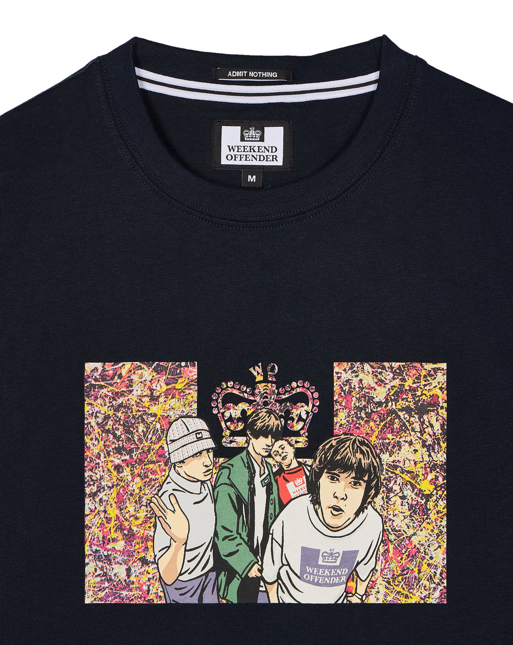 Weekend Offender No5 T Shirt Navy