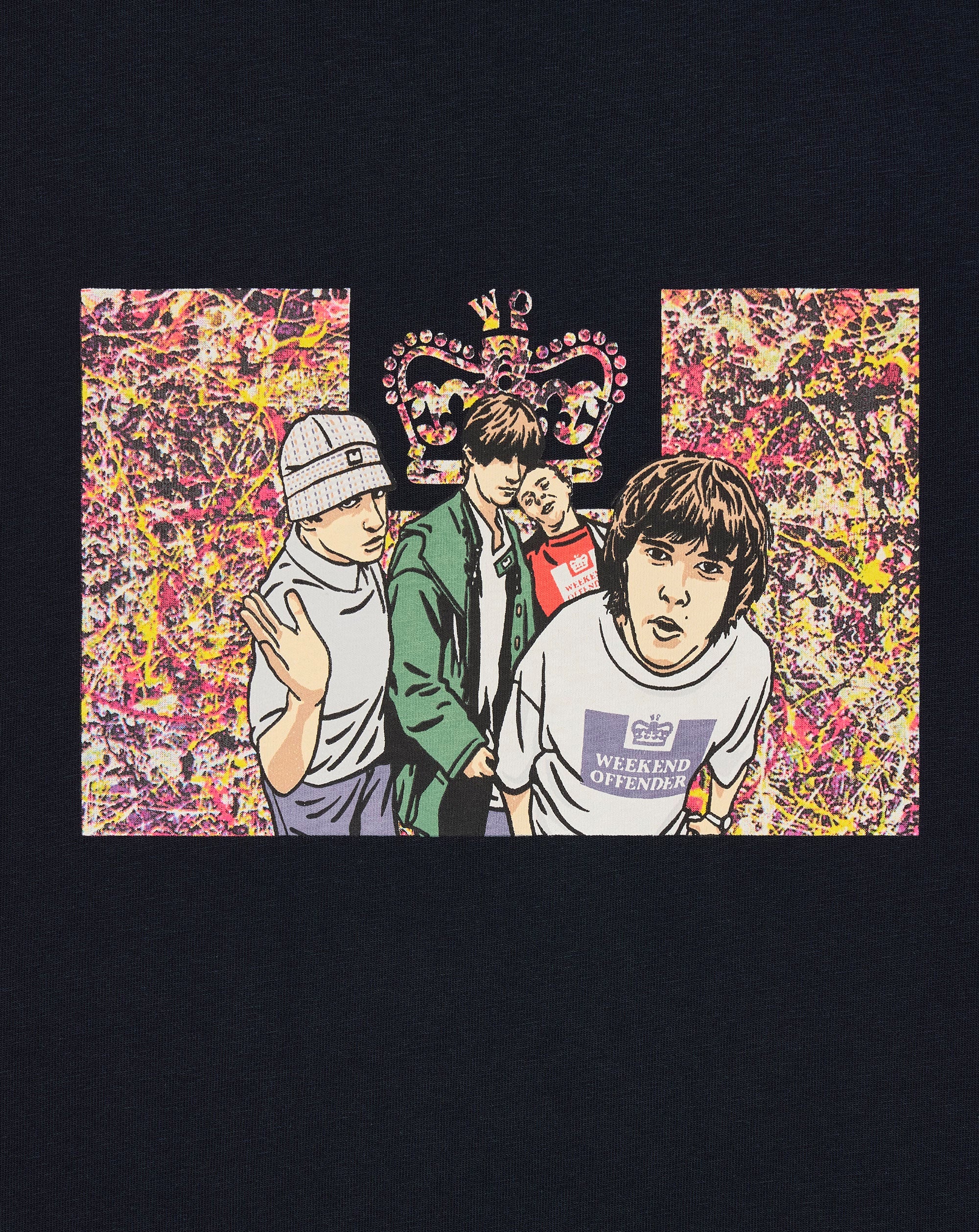 Weekend Offender No5 T Shirt Navy