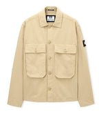 Weekend Offender Pancho relaxed overshirt STONE