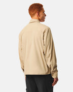 Weekend Offender Pancho relaxed overshirt STONE
