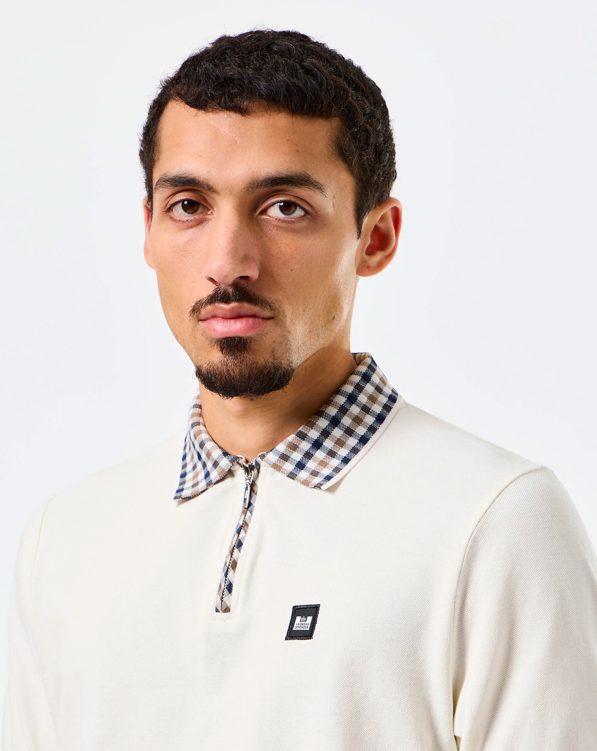 Weekend Offender Polo Lachine Ghost/mid House Check