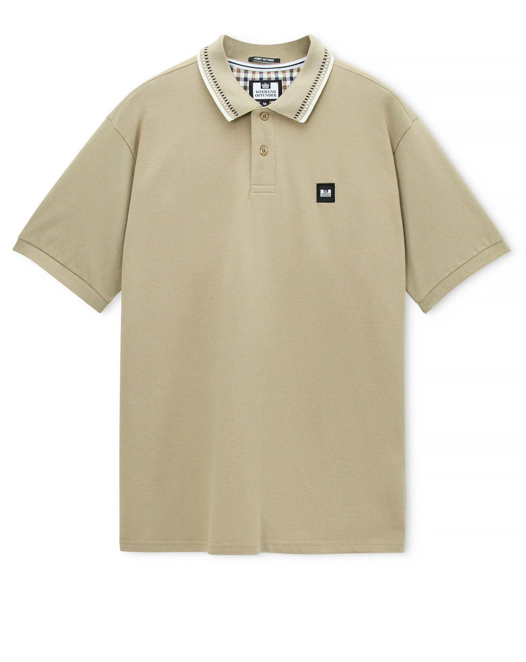 Weekend Offender Rockhampton dash tipped polo Rock