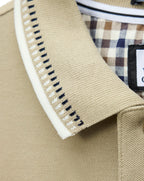 Weekend Offender Rockhampton dash tipped polo Rock