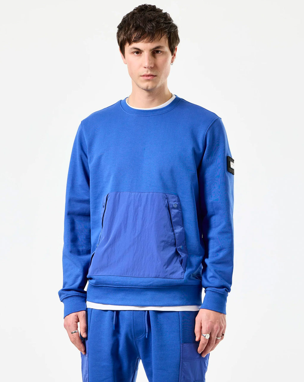 Weekend Offender Taito Sweatshirt Blue Bell