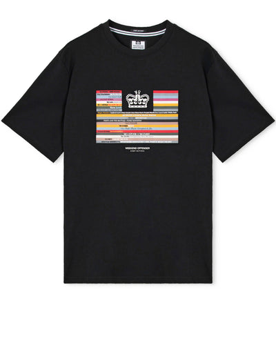 Weekend Offender Vinyl Graphic T-Shirt BLACK