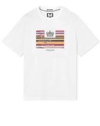 Weekend Offender Vinyl Graphic T-Shirt WHITE