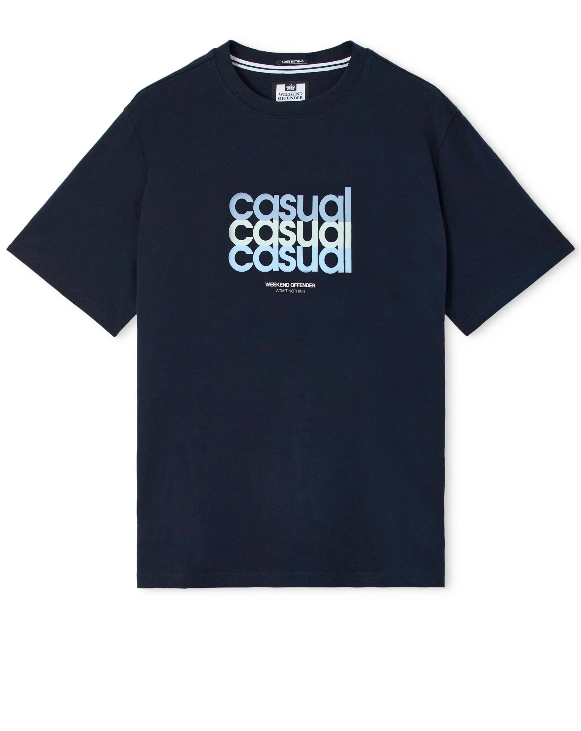 Weekend Offender W.O.L. T-Shirt NAVY Size M,L,XL,XXL Regular Fit