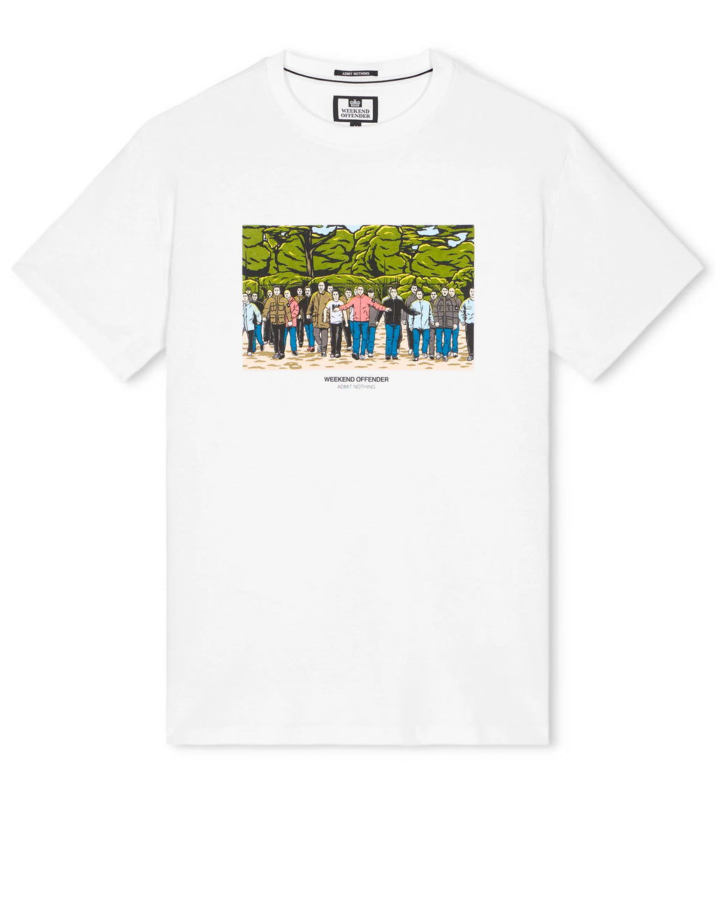 Weekend offender GSE Graphic T-Shirt White
