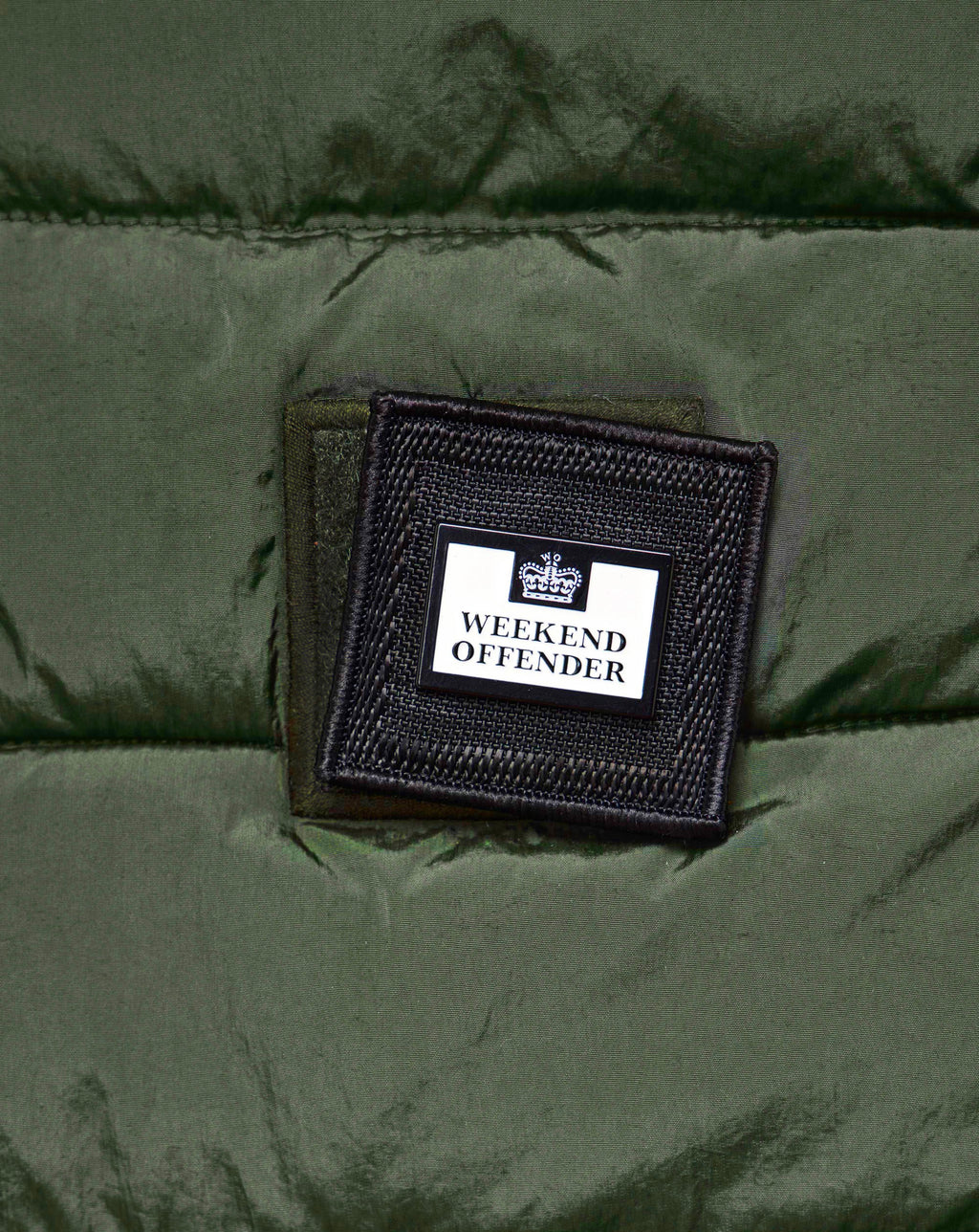 Weekend offender Gacha padded Gilet Black Forest