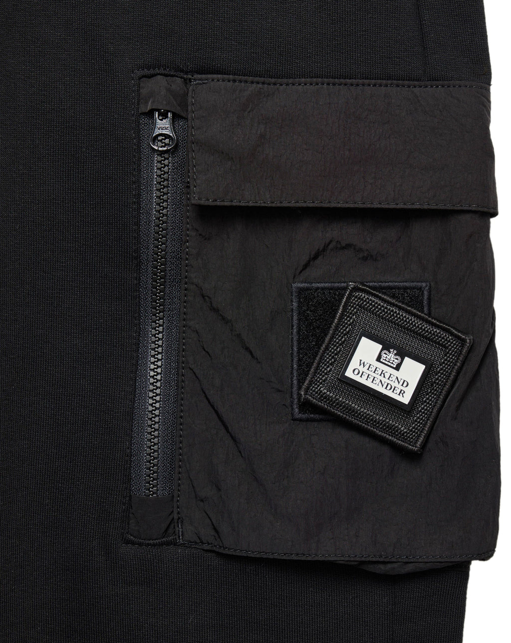 Weekend offender Lippi Jog Pant + Parachute Pocket Black
