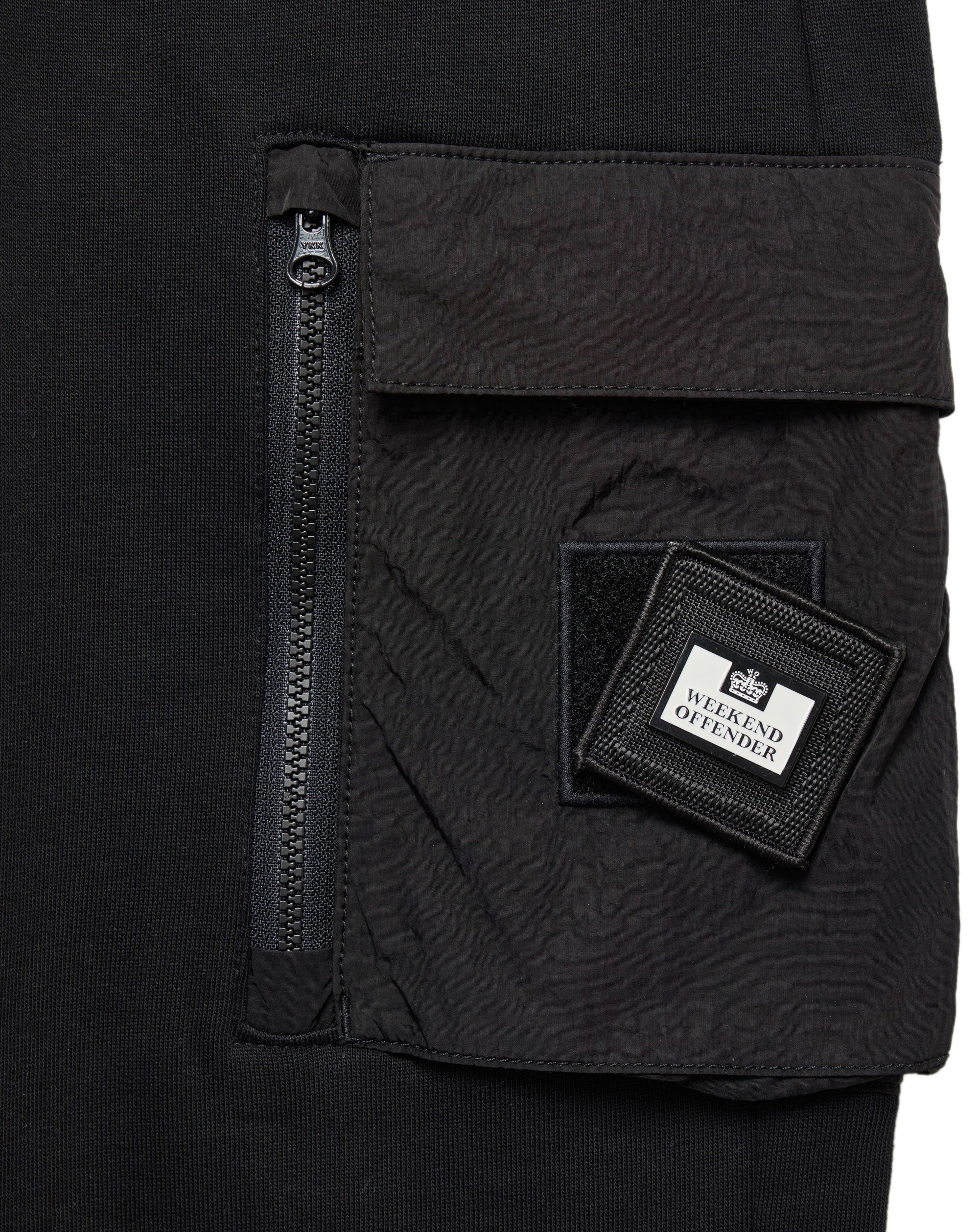 Weekend offender Lippi Jog Pant + Parachute Pocket Black